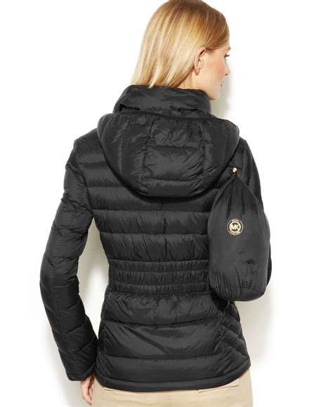 puffer michael kors jacket women|Michael Kors lightweight puffer jacket.